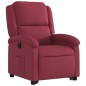 vidaXL Relaxsessel mit Aufstehhilfe Weinrot Stoff vidaXL Relaxsessel mit Aufstehhilfe Weinrot Stoff