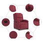 vidaXL Relaxsessel mit Aufstehhilfe Weinrot Stoff vidaXL Relaxsessel mit Aufstehhilfe Weinrot Stoff