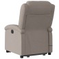 vidaXL Massagesessel mit Aufstehhilfe Taupe Stoff vidaXL Massagesessel mit Aufstehhilfe Taupe Stoff