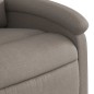 vidaXL Massagesessel mit Aufstehhilfe Taupe Stoff vidaXL Massagesessel mit Aufstehhilfe Taupe Stoff