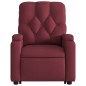 vidaXL Relaxsessel mit Aufstehhilfe Weinrot Stoff vidaXL Relaxsessel mit Aufstehhilfe Weinrot Stoff