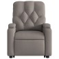 vidaXL Relaxsessel mit Aufstehhilfe Taupe Stoff vidaXL Relaxsessel mit Aufstehhilfe Taupe Stoff