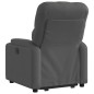 vidaXL Relaxsessel mit Aufstehhilfe Dunkelgrau Stoff vidaXL Relaxsessel mit Aufstehhilfe Dunkelgrau Stoff