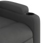 vidaXL Relaxsessel mit Aufstehhilfe Dunkelgrau Stoff vidaXL Relaxsessel mit Aufstehhilfe Dunkelgrau Stoff