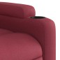 vidaXL Massagesessel mit Aufstehhilfe Weinrot Stoff vidaXL Massagesessel mit Aufstehhilfe Weinrot Stoff
