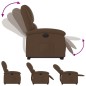 vidaXL Relaxsessel mit Aufstehhilfe Elektrisch Braun Stoff vidaXL Relaxsessel mit Aufstehhilfe Elektrisch Braun Stoff