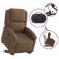 vidaXL Relaxsessel mit Aufstehhilfe Elektrisch Braun Stoff vidaXL Relaxsessel mit Aufstehhilfe Elektrisch Braun Stoff