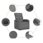 vidaXL Relaxsessel mit Aufstehhilfe Elektrisch Dunkelgrau Stoff vidaXL Relaxsessel mit Aufstehhilfe Elektrisch Dunkelgrau Stoff