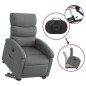 vidaXL Relaxsessel mit Aufstehhilfe Elektrisch Dunkelgrau Stoff vidaXL Relaxsessel mit Aufstehhilfe Elektrisch Dunkelgrau Stoff