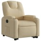 vidaXL Relaxsessel mit Aufstehhilfe Elektrisch Creme Stoff vidaXL Relaxsessel mit Aufstehhilfe Elektrisch Creme Stoff