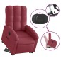 vidaXL Relaxsessel mit Aufstehhilfe Elektrisch Weinrot Stoff vidaXL Relaxsessel mit Aufstehhilfe Elektrisch Weinrot Stoff