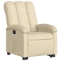 vidaXL Relaxsessel mit Aufstehhilfe Elektrisch Creme Stoff vidaXL Relaxsessel mit Aufstehhilfe Elektrisch Creme Stoff