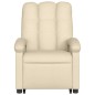 vidaXL Relaxsessel mit Aufstehhilfe Elektrisch Creme Stoff vidaXL Relaxsessel mit Aufstehhilfe Elektrisch Creme Stoff