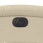 vidaXL Relaxsessel mit Aufstehhilfe Elektrisch Creme Stoff vidaXL Relaxsessel mit Aufstehhilfe Elektrisch Creme Stoff