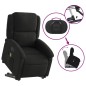 vidaXL Elektrischer Massagesessel mit Aufstehhilfe Schwarz Stoff vidaXL Elektrischer Massagesessel mit Aufstehhilfe Schwarz Stoff
