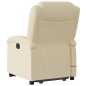 vidaXL Elektrischer Massagesessel mit Aufstehhilfe Creme Stoff vidaXL Elektrischer Massagesessel mit Aufstehhilfe Creme Stoff
