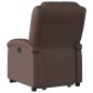 vidaXL Relaxsessel mit Aufstehhilfe Braun Kunstleder vidaXL Relaxsessel mit Aufstehhilfe Braun Kunstleder