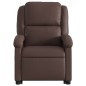 vidaXL Relaxsessel mit Aufstehhilfe Braun Kunstleder vidaXL Relaxsessel mit Aufstehhilfe Braun Kunstleder