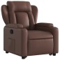 vidaXL Relaxsessel mit Aufstehhilfe Braun Kunstleder vidaXL Relaxsessel mit Aufstehhilfe Braun Kunstleder