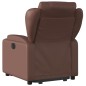 vidaXL Relaxsessel mit Aufstehhilfe Braun Kunstleder vidaXL Relaxsessel mit Aufstehhilfe Braun Kunstleder
