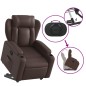 vidaXL Relaxsessel mit Aufstehhilfe Braun Kunstleder vidaXL Relaxsessel mit Aufstehhilfe Braun Kunstleder