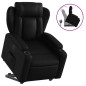 vidaXL Relaxsessel mit Aufstehhilfe Schwarz Kunstleder vidaXL Relaxsessel mit Aufstehhilfe Schwarz Kunstleder