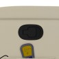 vidaXL Massagesessel mit Aufstehhilfe Creme Kunstleder vidaXL Massagesessel mit Aufstehhilfe Creme Kunstleder