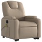 vidaXL Massagesessel mit Aufstehhilfe Cappuccino-Braun Kunstleder vidaXL Massagesessel mit Aufstehhilfe Cappuccino-Braun Kunstleder