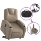 vidaXL Massagesessel mit Aufstehhilfe Cappuccino-Braun Kunstleder vidaXL Massagesessel mit Aufstehhilfe Cappuccino-Braun Kunstleder