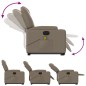 vidaXL Massagesessel mit Aufstehhilfe Elektrisch Cappuccino Kunstleder vidaXL Massagesessel mit Aufstehhilfe Elektrisch Cappuccino Kunstleder