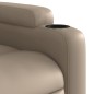vidaXL Massagesessel mit Aufstehhilfe Elektrisch Cappuccino Kunstleder vidaXL Massagesessel mit Aufstehhilfe Elektrisch Cappuccino Kunstleder