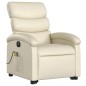vidaXL Massagesessel mit Aufstehhilfe Elektrisch Creme Kunstleder vidaXL Massagesessel mit Aufstehhilfe Elektrisch Creme Kunstleder