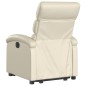vidaXL Relaxsessel mit Aufstehhilfe Elektrisch Creme Kunstleder vidaXL Relaxsessel mit Aufstehhilfe Elektrisch Creme Kunstleder