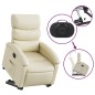 vidaXL Relaxsessel mit Aufstehhilfe Elektrisch Creme Kunstleder vidaXL Relaxsessel mit Aufstehhilfe Elektrisch Creme Kunstleder