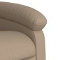 vidaXL Relaxsessel mit Aufstehhilfe Elektrisch Cappuccino Kunstleder vidaXL Relaxsessel mit Aufstehhilfe Elektrisch Cappuccino Kunstleder