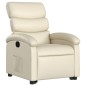 vidaXL Relaxsessel mit Aufstehhilfe Creme Kunstleder vidaXL Relaxsessel mit Aufstehhilfe Creme Kunstleder