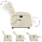 vidaXL Massagesessel mit Aufstehhilfe Creme Kunstleder vidaXL Massagesessel mit Aufstehhilfe Creme Kunstleder