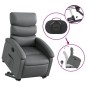 vidaXL Relaxsessel mit Aufstehhilfe Grau Kunstleder vidaXL Relaxsessel mit Aufstehhilfe Grau Kunstleder