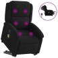 vidaXL Massagesessel mit Aufstehhilfe Elektrisch Schwarz Samt vidaXL Massagesessel mit Aufstehhilfe Elektrisch Schwarz Samt