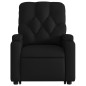 vidaXL Relaxsessel mit Aufstehhilfe Schwarz Kunstleder vidaXL Relaxsessel mit Aufstehhilfe Schwarz Kunstleder