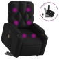 vidaXL Massagesessel mit Aufstehhilfe Schwarz Kunstleder vidaXL Massagesessel mit Aufstehhilfe Schwarz Kunstleder