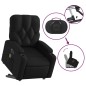vidaXL Massagesessel mit Aufstehhilfe Elektrisch Schwarz Kunstleder vidaXL Massagesessel mit Aufstehhilfe Elektrisch Schwarz Kunstleder