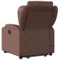 vidaXL Massagesessel mit Aufstehhilfe Elektrisch Braun Kunstleder vidaXL Massagesessel mit Aufstehhilfe Elektrisch Braun Kunstleder