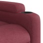 vidaXL Relaxsessel mit Aufstehhilfe Weinrot Stoff vidaXL Relaxsessel mit Aufstehhilfe Weinrot Stoff