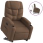 vidaXL Relaxsessel mit Aufstehhilfe Braun Stoff vidaXL Relaxsessel mit Aufstehhilfe Braun Stoff