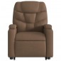 vidaXL Relaxsessel mit Aufstehhilfe Braun Stoff vidaXL Relaxsessel mit Aufstehhilfe Braun Stoff