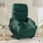 vidaXL Relaxsessel mit Aufstehhilfe Dunkelgrün Stoff vidaXL Relaxsessel mit Aufstehhilfe Dunkelgrün Stoff