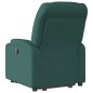 vidaXL Relaxsessel mit Aufstehhilfe Dunkelgrün Stoff vidaXL Relaxsessel mit Aufstehhilfe Dunkelgrün Stoff