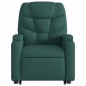 vidaXL Relaxsessel mit Aufstehhilfe Dunkelgrün Stoff vidaXL Relaxsessel mit Aufstehhilfe Dunkelgrün Stoff