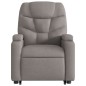 vidaXL Relaxsessel mit Aufstehhilfe Elektrisch Taupe Stoff vidaXL Relaxsessel mit Aufstehhilfe Elektrisch Taupe Stoff